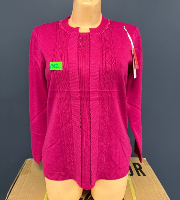 Narzutki damskie Roz L-3XL. 1 kolor. Paczka 10 szt